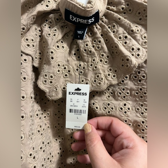 Express Ruffle Halter Top! - Picture 6 of 7